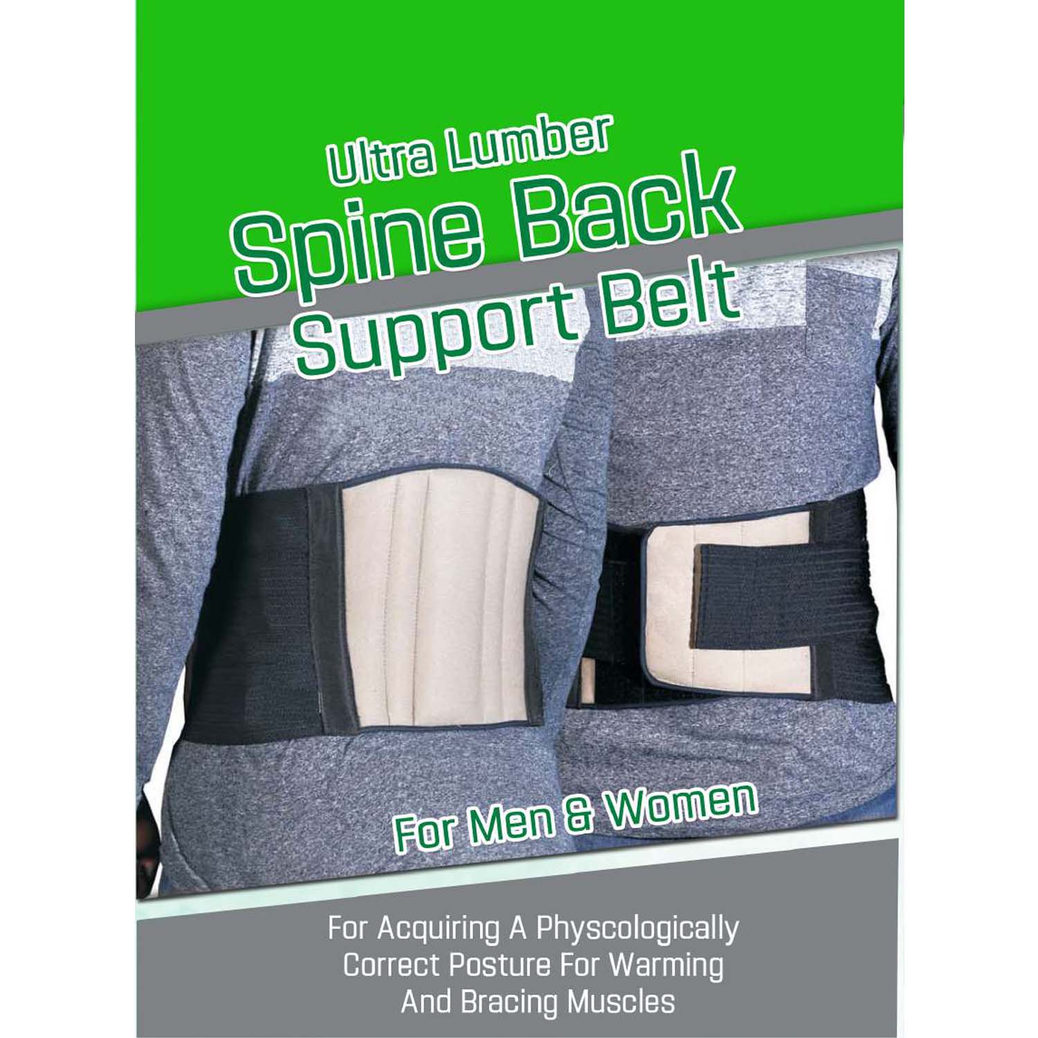 Ultra Lumber Spine Back Support Belt
